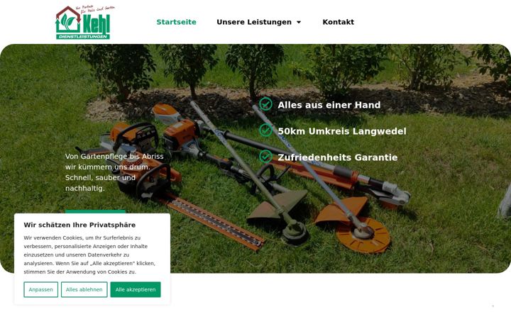 Screenshot of kehldienstleistungen.de