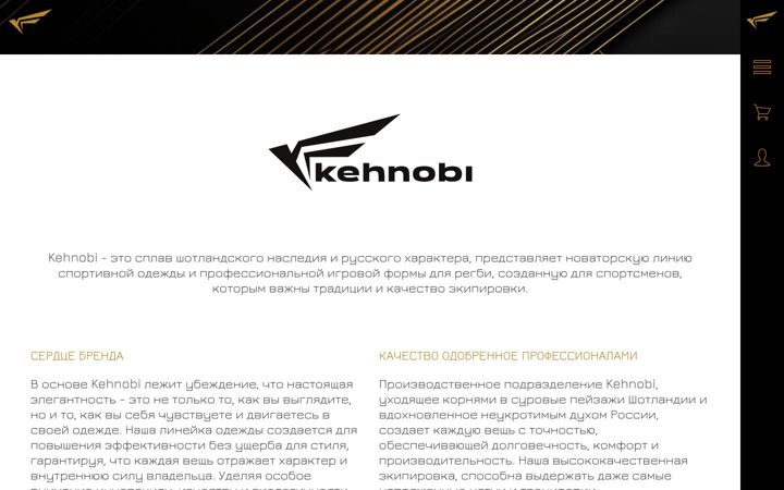 Posnetek zaslona kehnobi.ru