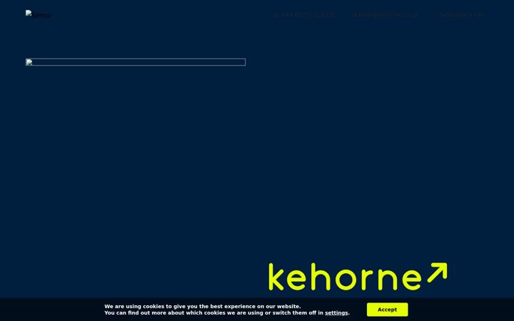 Screenshot of kehorne.co.uk