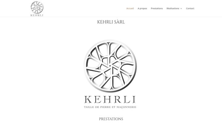 Screenshot of kehrli-pierresnaturelles.ch
