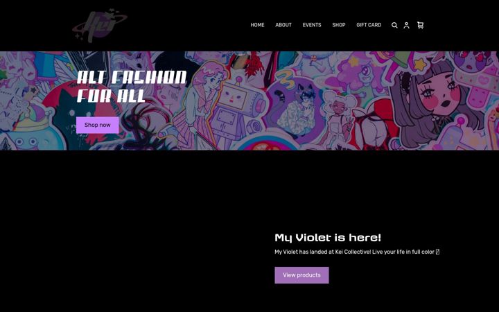 Screenshot of keicollective.com