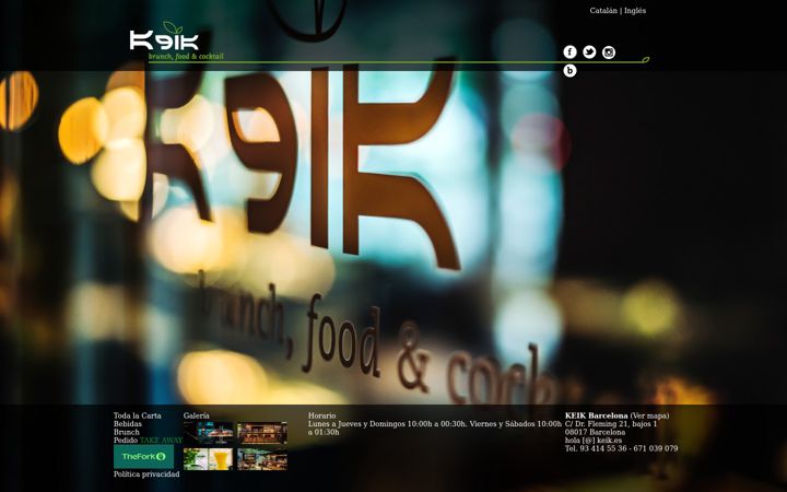 Screenshot of keik.es