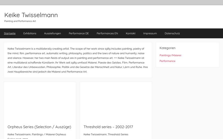 Screenshot of keiketwisselmann.com