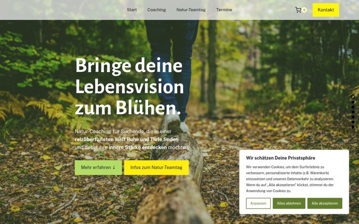 Screenshot of keimblatt.net