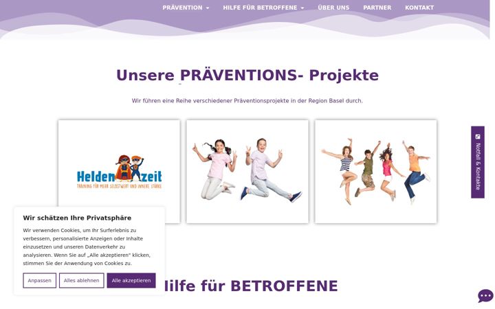 Screenshot of kein-opfer.ch