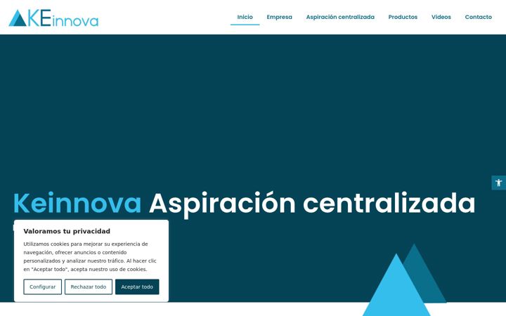 Screenshot of keinnova.com
