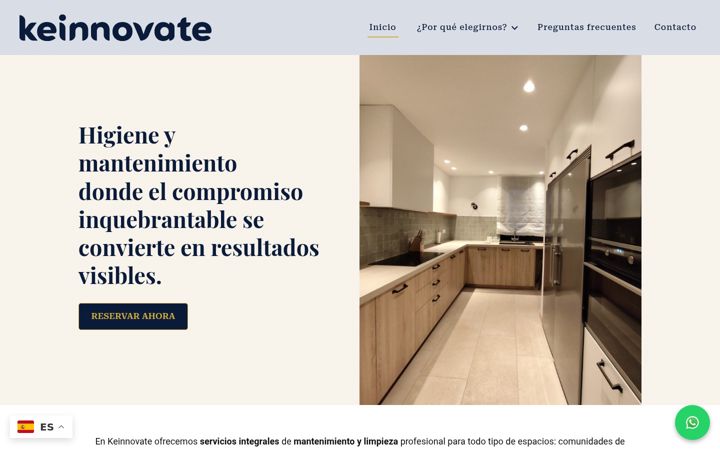Screenshot of keinnovate.com