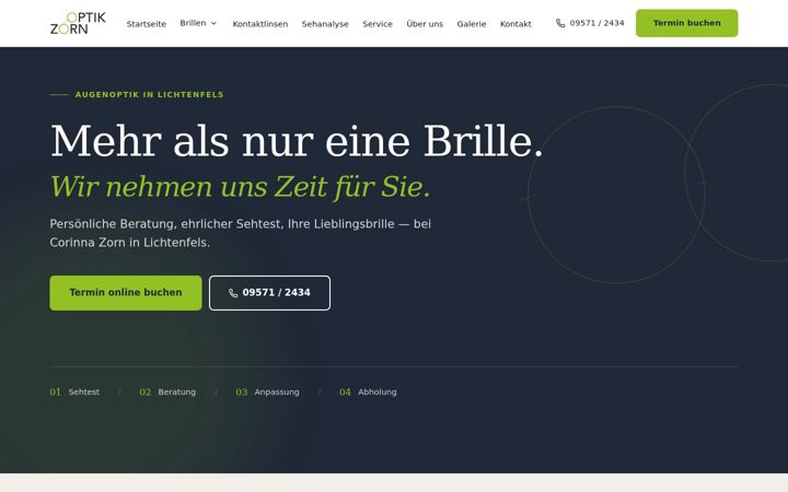 Screenshot of keintzel.de