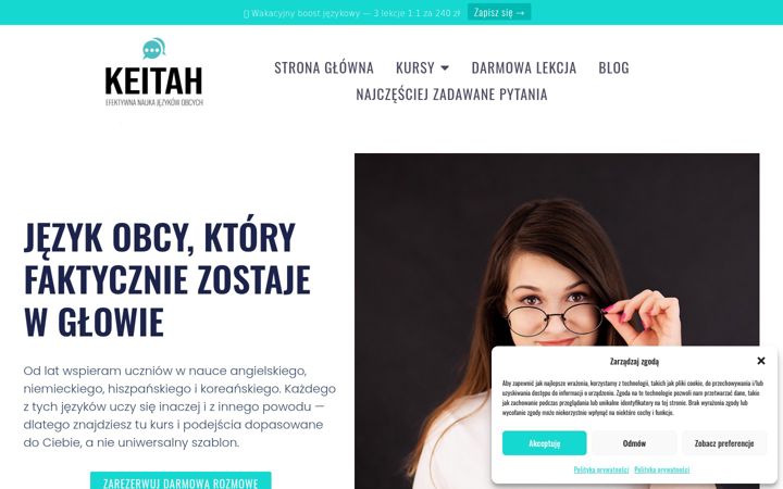 Screenshot of keitah.pl