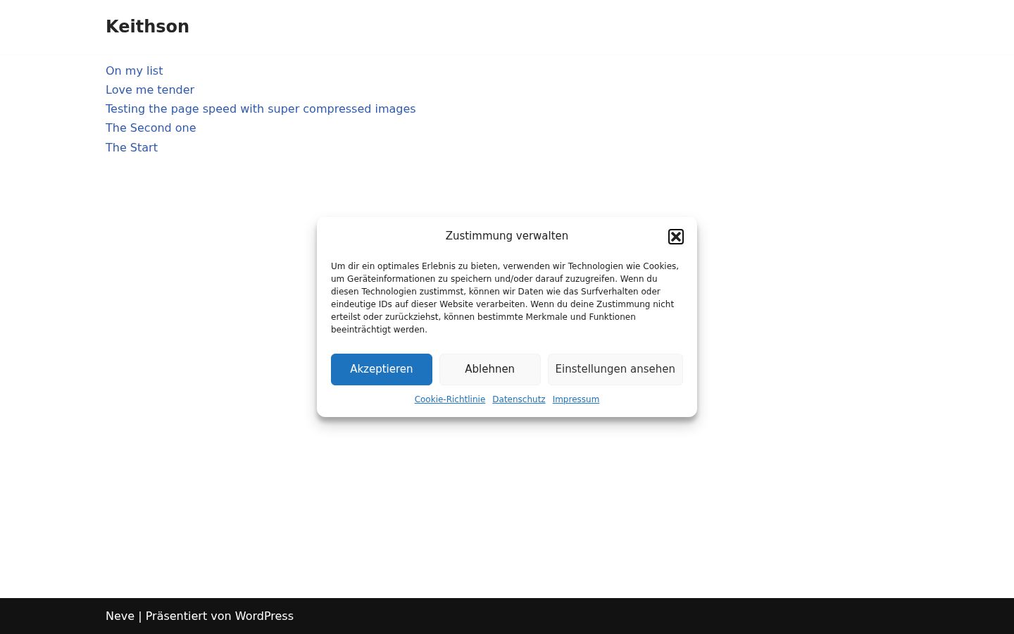 Screenshot tal-banner tal-kunsens muri qabel kwalunkwe interazzjoni