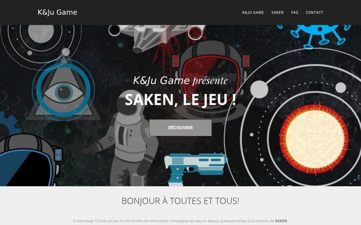 Screenshot of keju-game.fr
