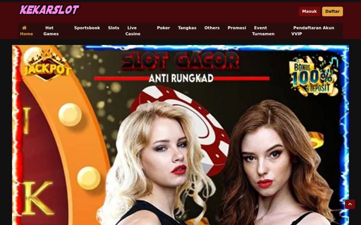 Screenshot of kekarslot.net