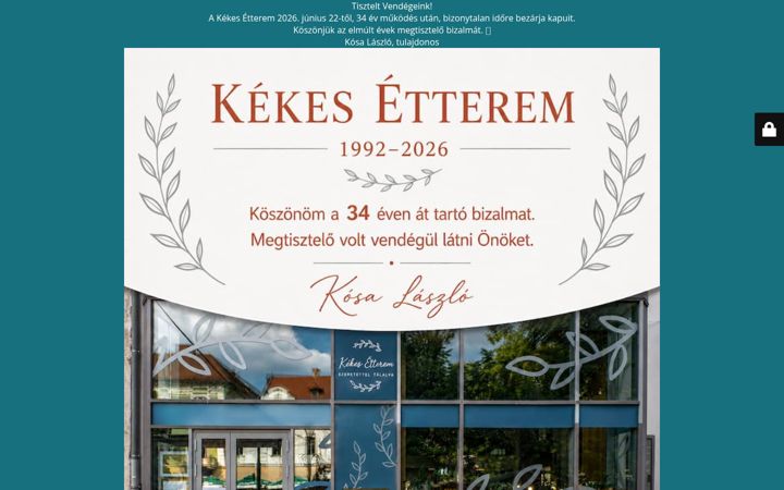 Zrzut ekranu kekes-zold.hu