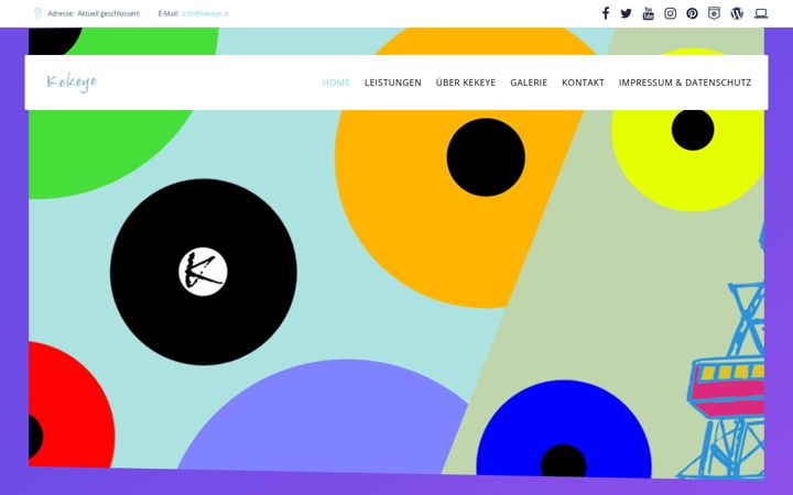 Screenshot of kekeye.at
