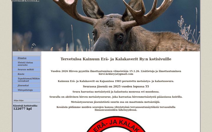 Screenshot of kekkry.net