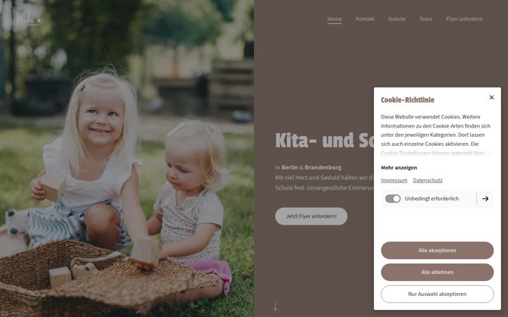 Screenshot of keks-kruemelchen.de