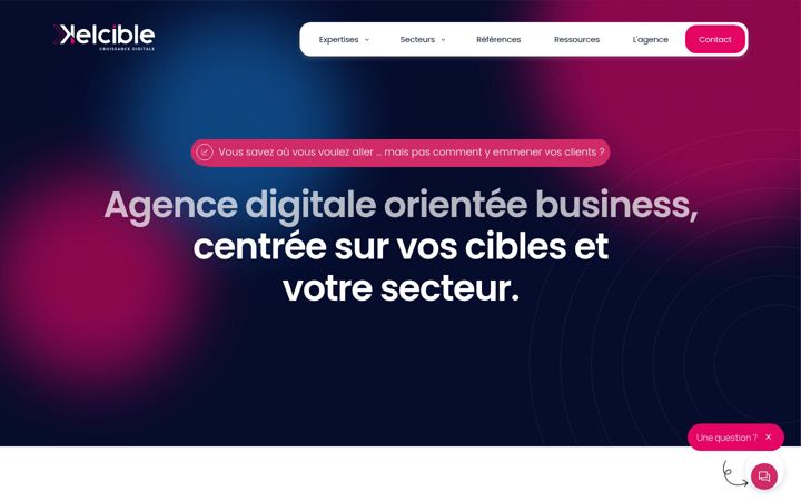 Screenshot of kelcible.fr