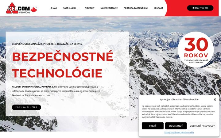 Screenshot of kelcompp.sk