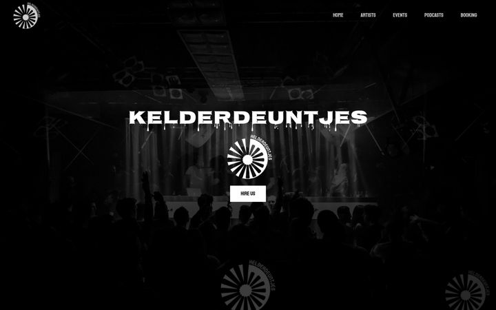 Screenshot of kelderdeuntjes.be