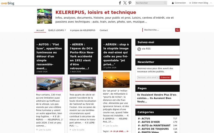 Screenshot of kelerepus.eu