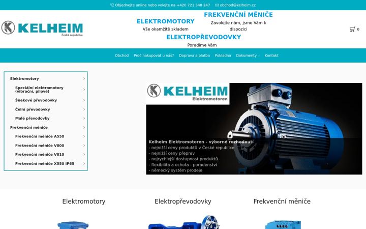 Screenshot of kelheim.cz