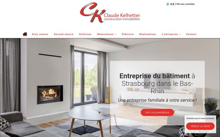 Screenshot of kelhetter-construction.fr