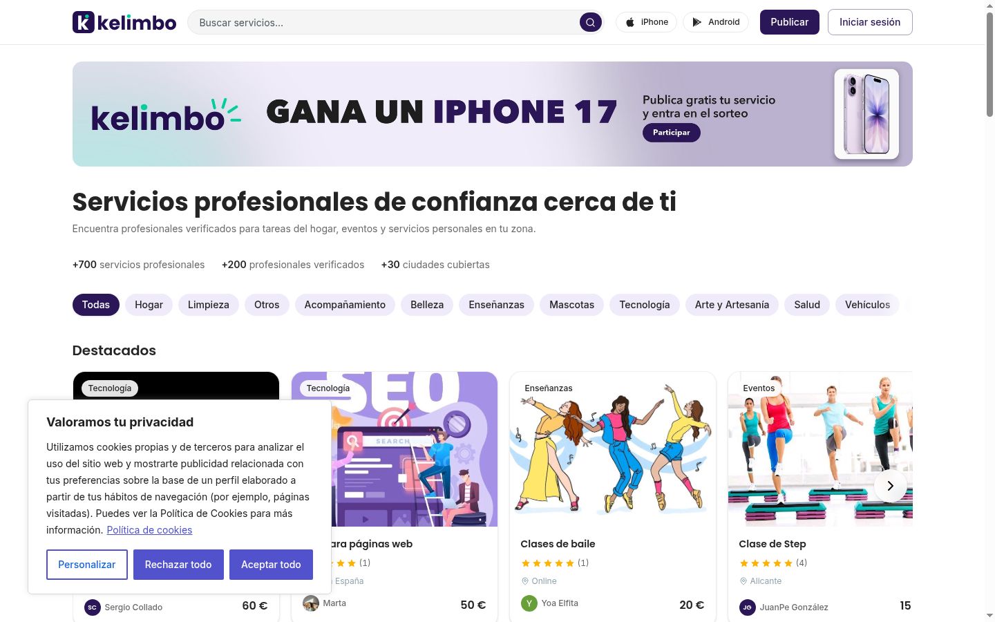 Screenshot van de toestemmingsbanner zoals getoond vóór enige interactie