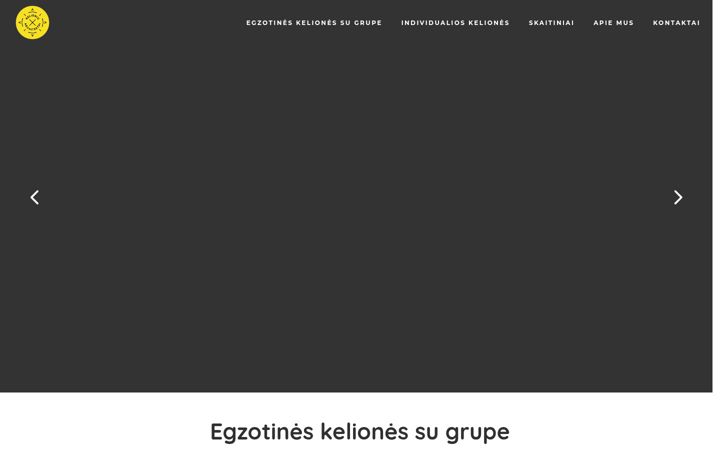 Screenshot of kelioniuarchitektai.lt