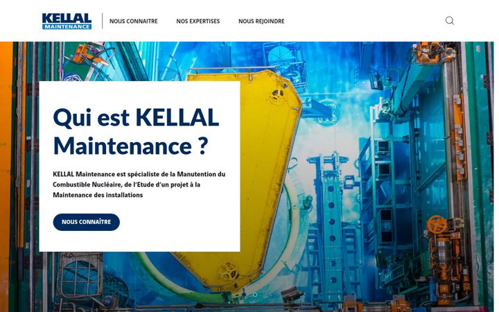 Screenshot of kellal-maintenance.fr