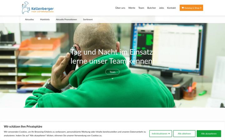Screenshot of kellenbergerfs.ch