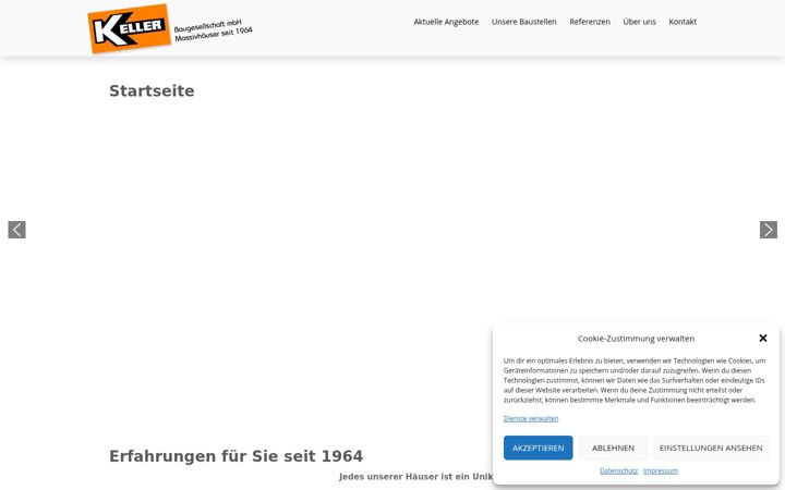 Screenshot of keller-bau.com