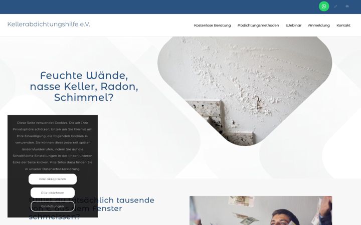 Screenshot of kellerabdichtungshilfe.de