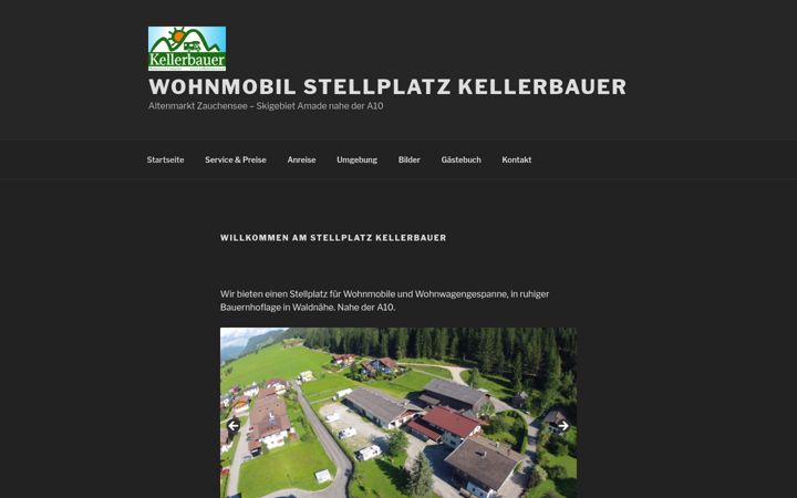 Screenshot of kellerbauer.co.at