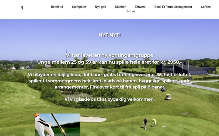 Screenshot of kellersparkgolfclub.dk