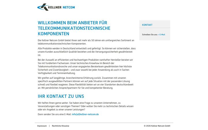 Screenshot of kellner-netcom.de