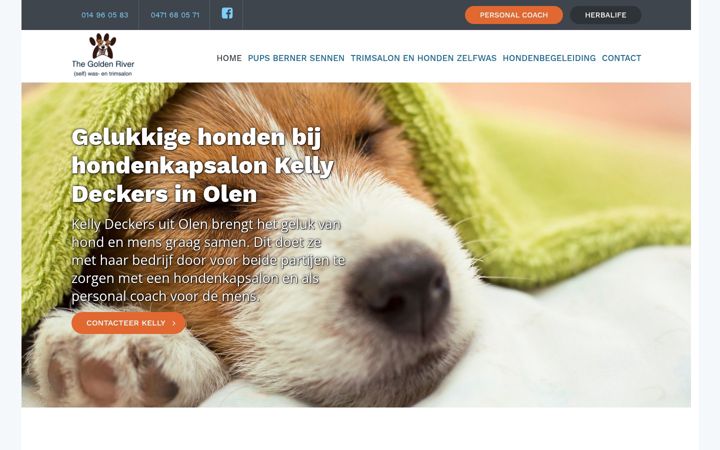 Screenshot of kellydeckers.be