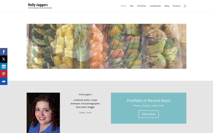 Screenshot of kellyjaggers.com