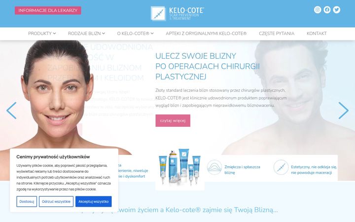 Screenshot of kelo-cote.com.pl