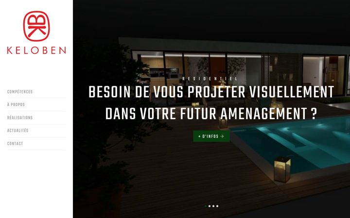 Screenshot of keloben.com