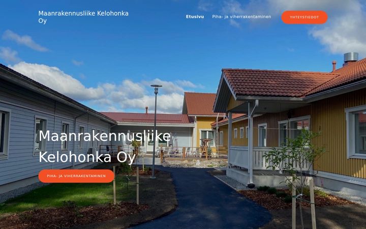 Screenshot of kelohonka.fi