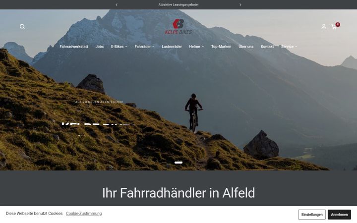 Screenshot of kelpe.de