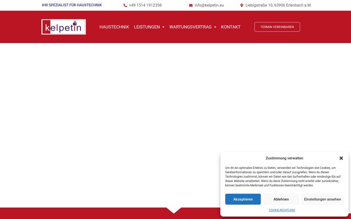 Screenshot of kelpetin.eu