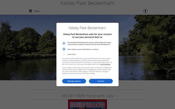 Screenshot of kelseyparkbeckenham.co.uk