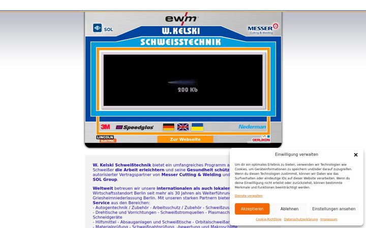 Screenshot of kelski.de