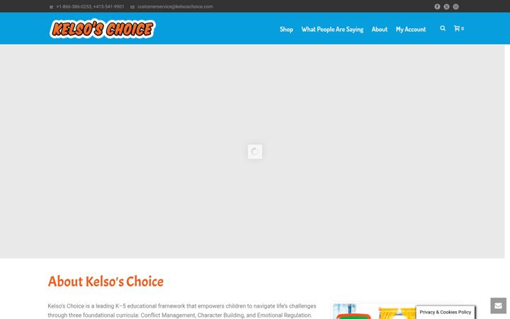 Screenshot of kelsoschoice.com