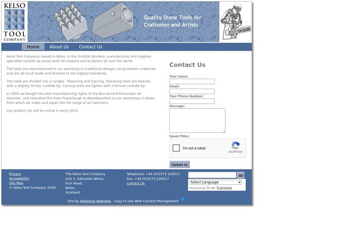 Screenshot of kelsotools.co.uk