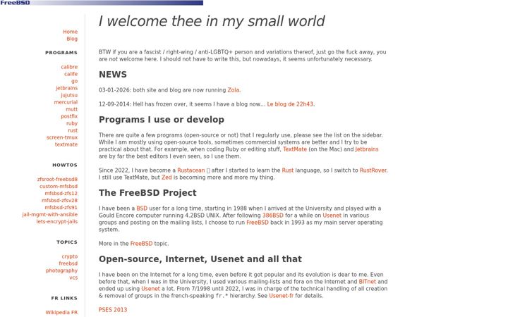 Screenshot of keltia.net