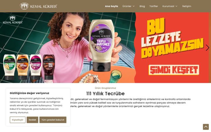 Screenshot of kemalkukrer.com.tr