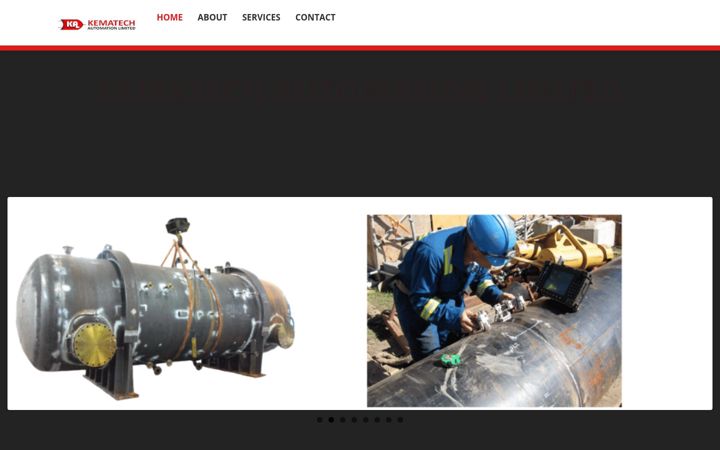 Screenshot of kematechautomation.com