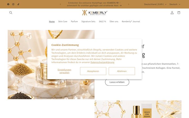 Screenshot of kemberly.de